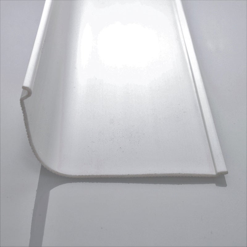 BEAM Lighting Plastics Your Diffuser Source Beam Lighting Under Cabinet Light Cover Replacement | White Ribbed Acrylic Diffuser (Curved, 24") - Image 4